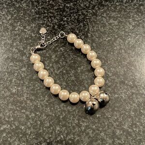 Dog/Cat: Pearl Collar with Bells